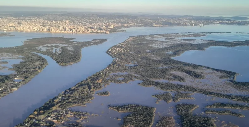 O Rio Grande do Sul é dividido em três grandes regiões hidrográficas: Uruguai, Guaíba e Litoral Foto : Poti Silveira Campos / Especial / CP